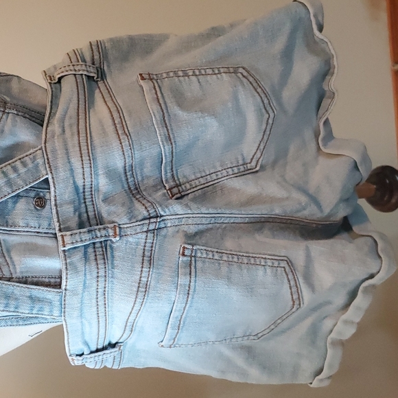 Size 5 Wax Jean brand denim shortalls - Picture 4 of 4